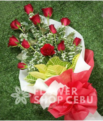 1 Dozen Red Roses (Arm Bouquet)