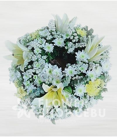 Purity Urn Flower Arrangement